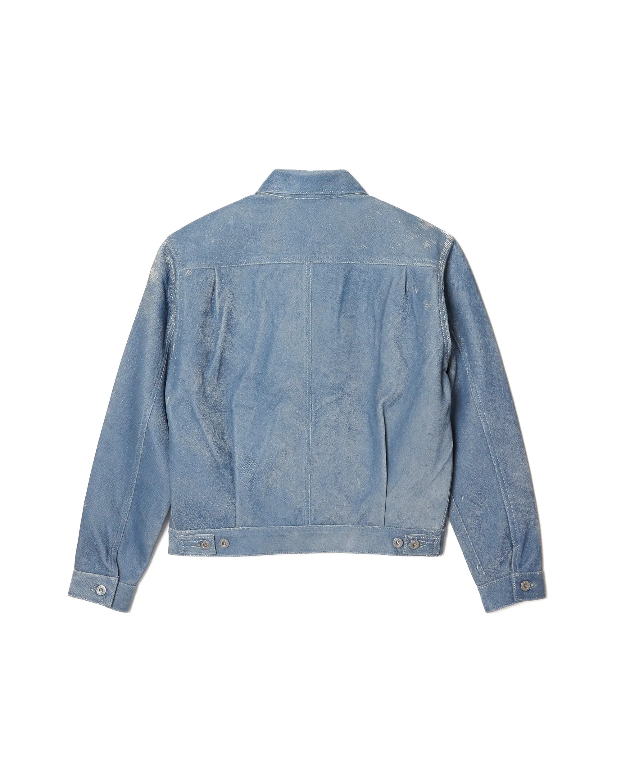 GILL LEATHER DENIM JACKET sold by Sugarhill product image thumbnail 4