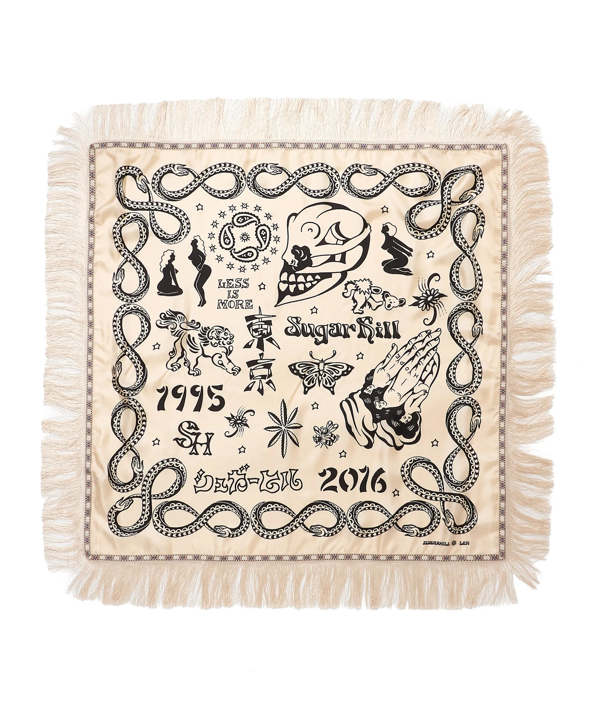 FRINGE SLIK SCARF sold by Sugarhill product image thumbnail 2