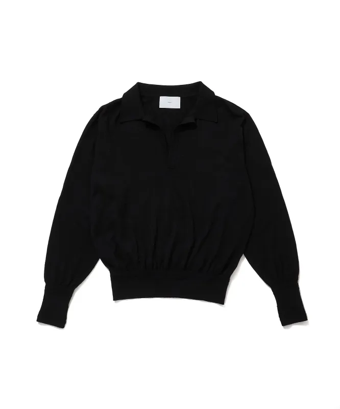 WOOL KNIT POLO made by Sugar Hill Tokyo