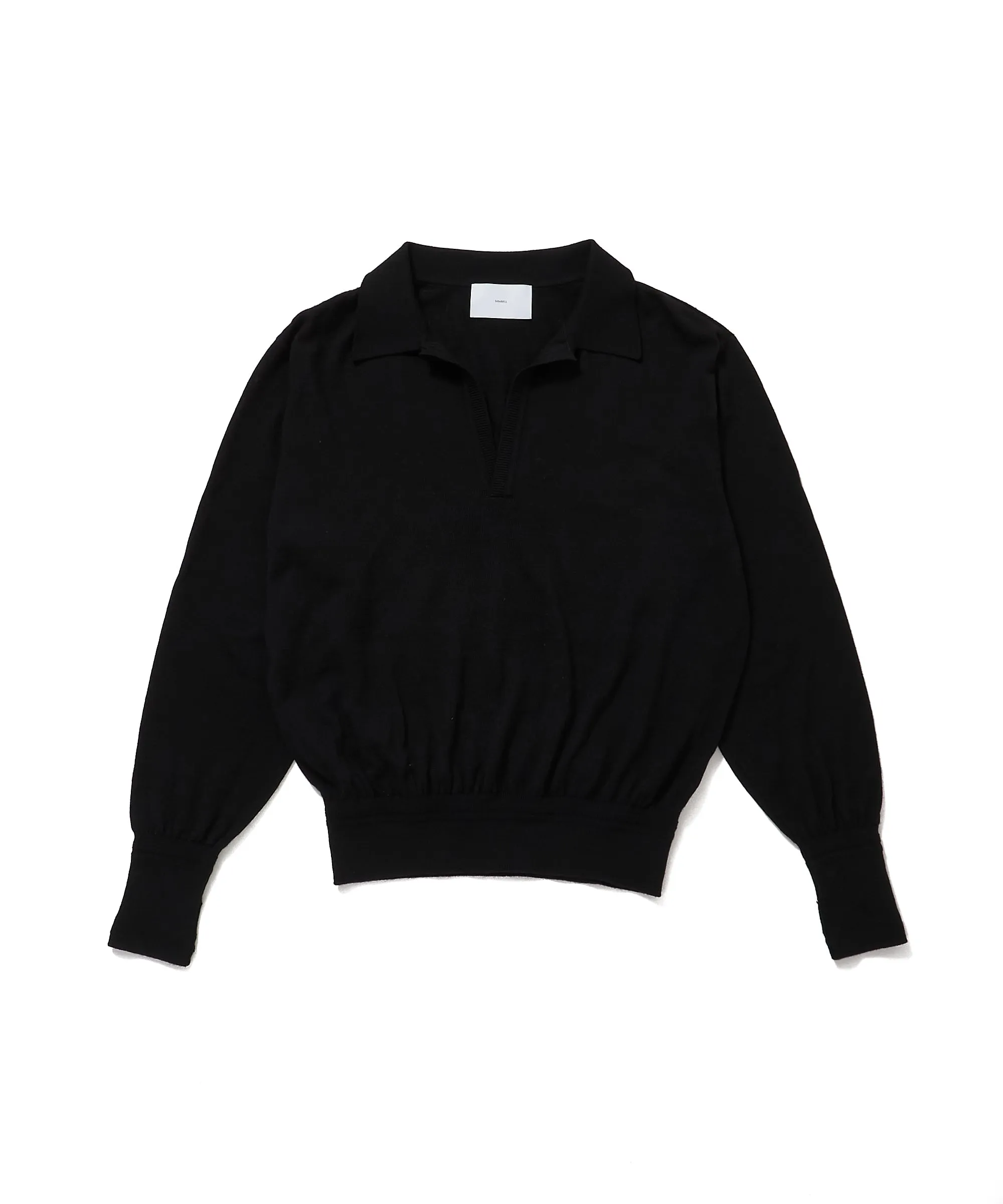 WOOL KNIT POLO sold by Sugarhill