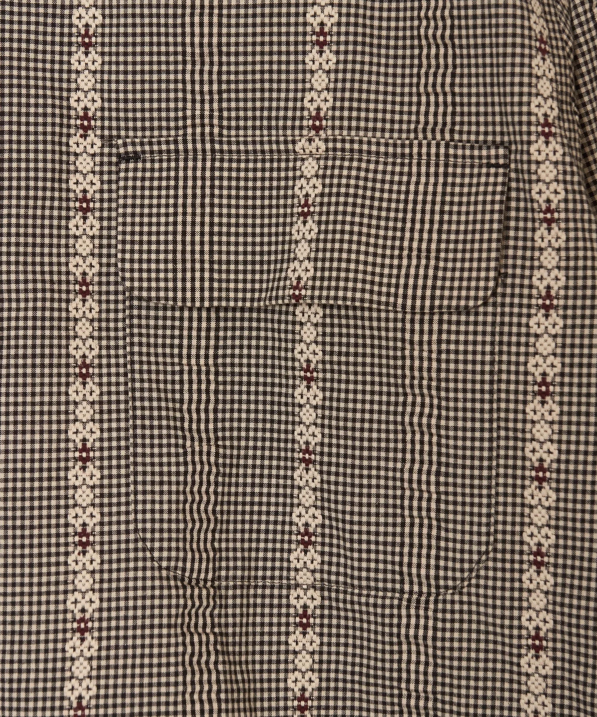 DOBBY OPEN COLLAR SHIRT sold by Sugarhill product image thumbnail 5