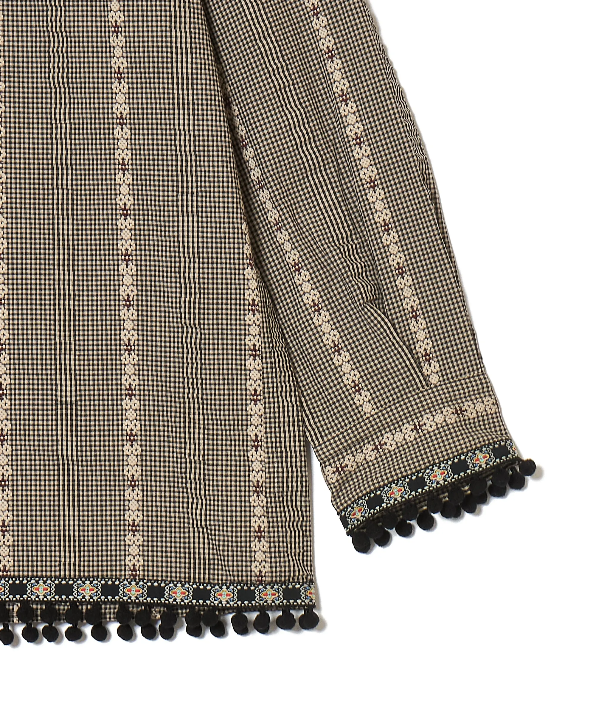 DOBBY PONPON SHIRT sold by Sugarhill product image thumbnail 4