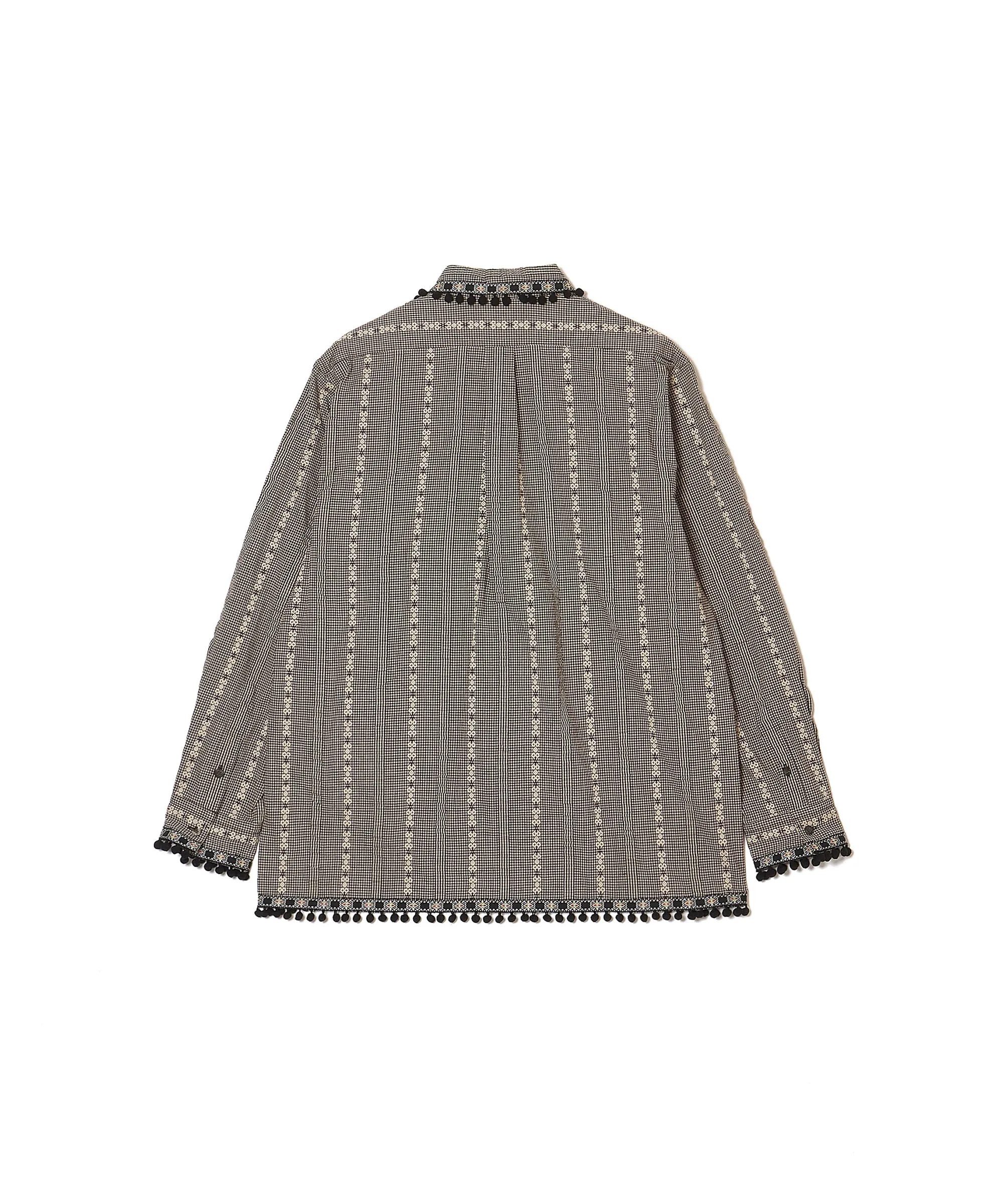 DOBBY PONPON SHIRT sold by Sugarhill product image thumbnail 5