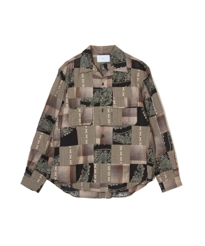PATCH-WORK SHIRT sold by Sugarhill