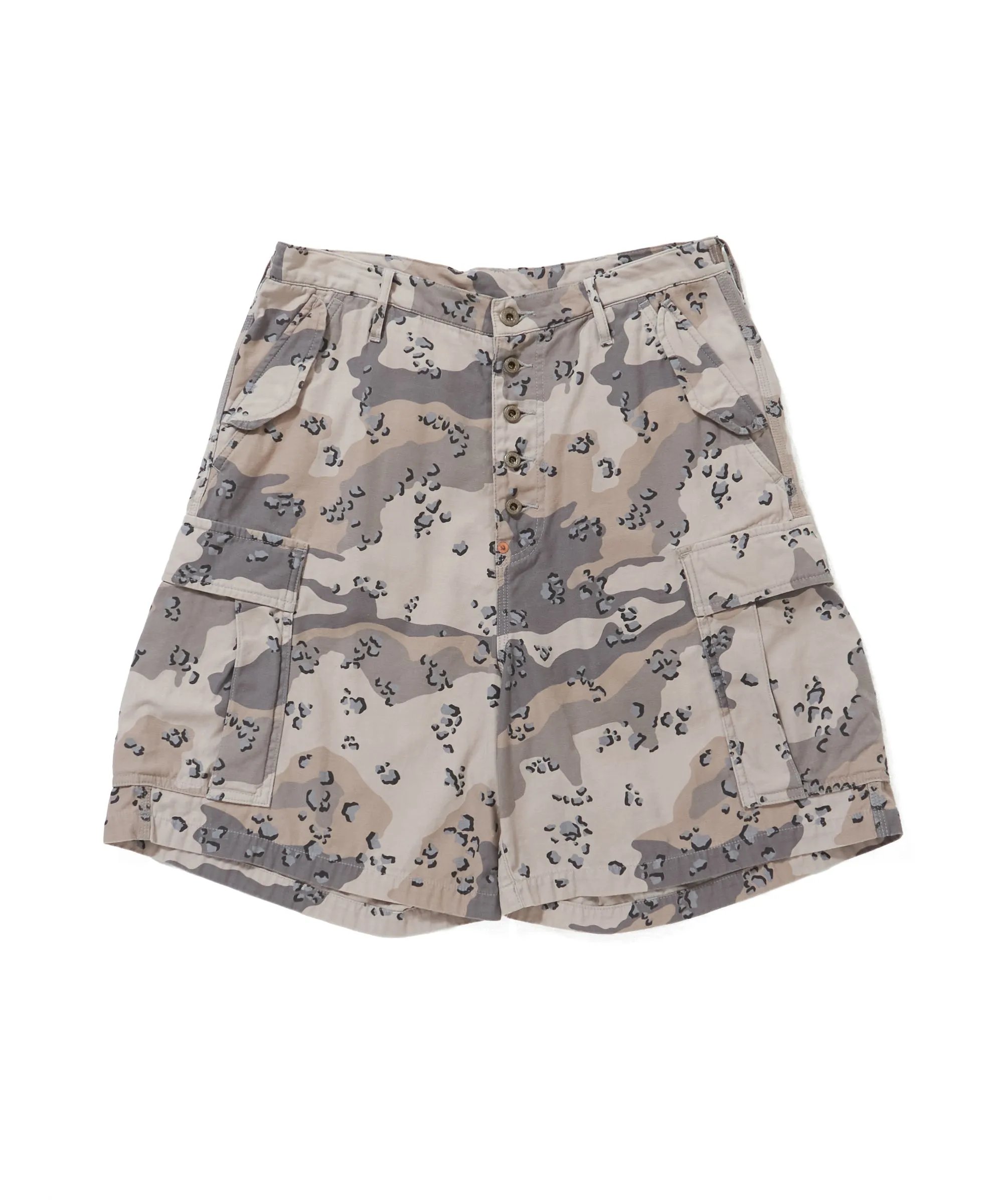 CHOCOCHIP CAMO CARGO SHORTS sold by Sugarhill