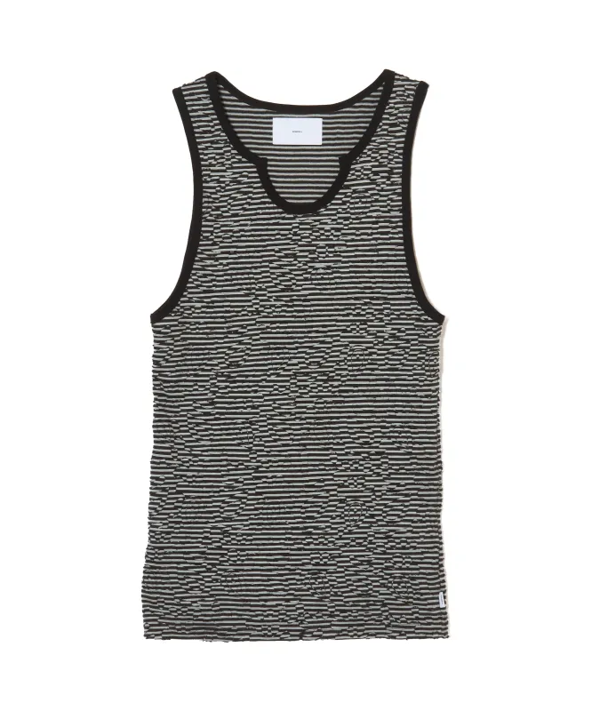 OPAL STRIPE TIGT TANK made by Sugar Hill Tokyo