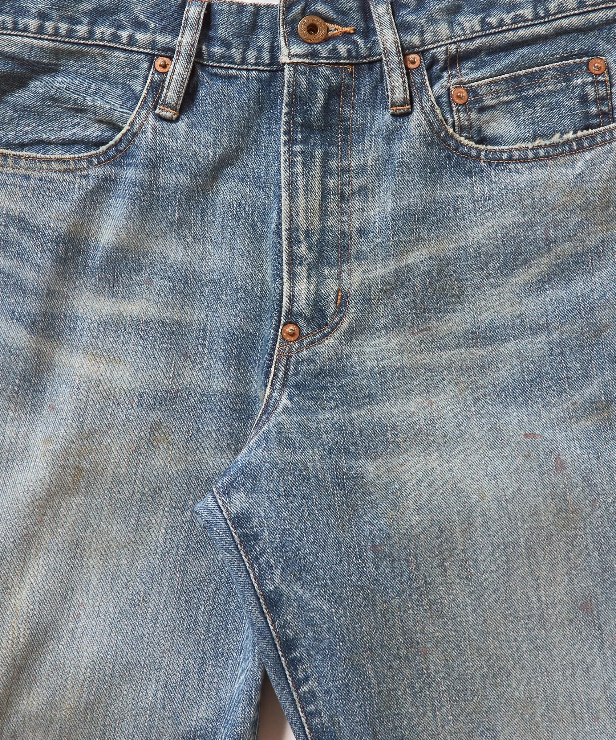 FADED MODERN DENIM PANTS FLARED CUT sold by Sugarhill product image thumbnail 4