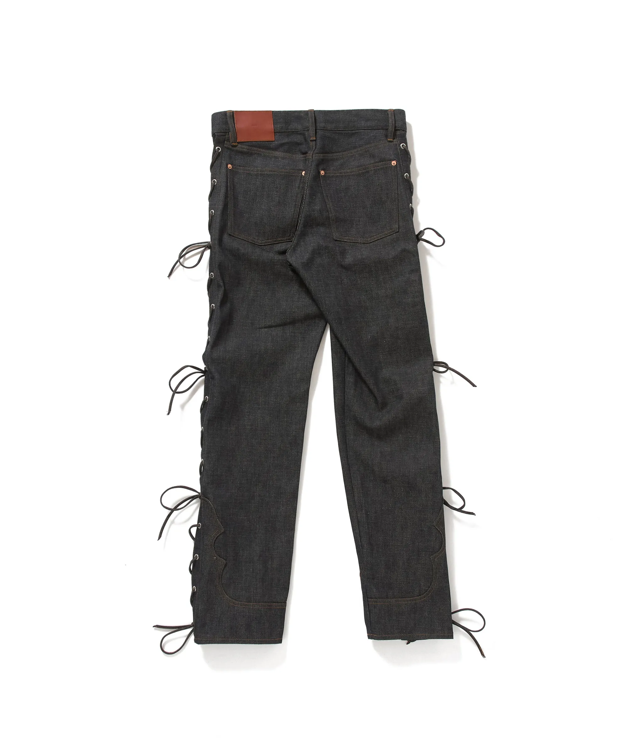 RIGID BIKER DENIM PANTS sold by Sugarhill product image thumbnail 2