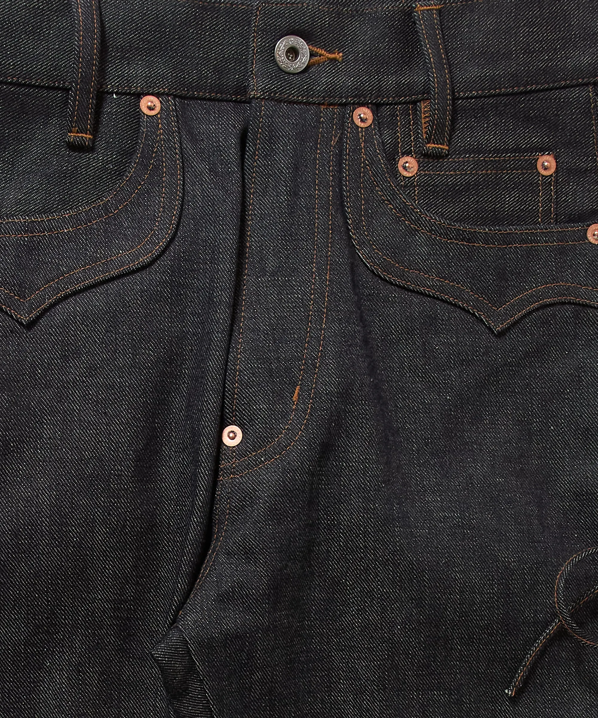 RIGID BIKER DENIM PANTS sold by Sugarhill product image thumbnail 4