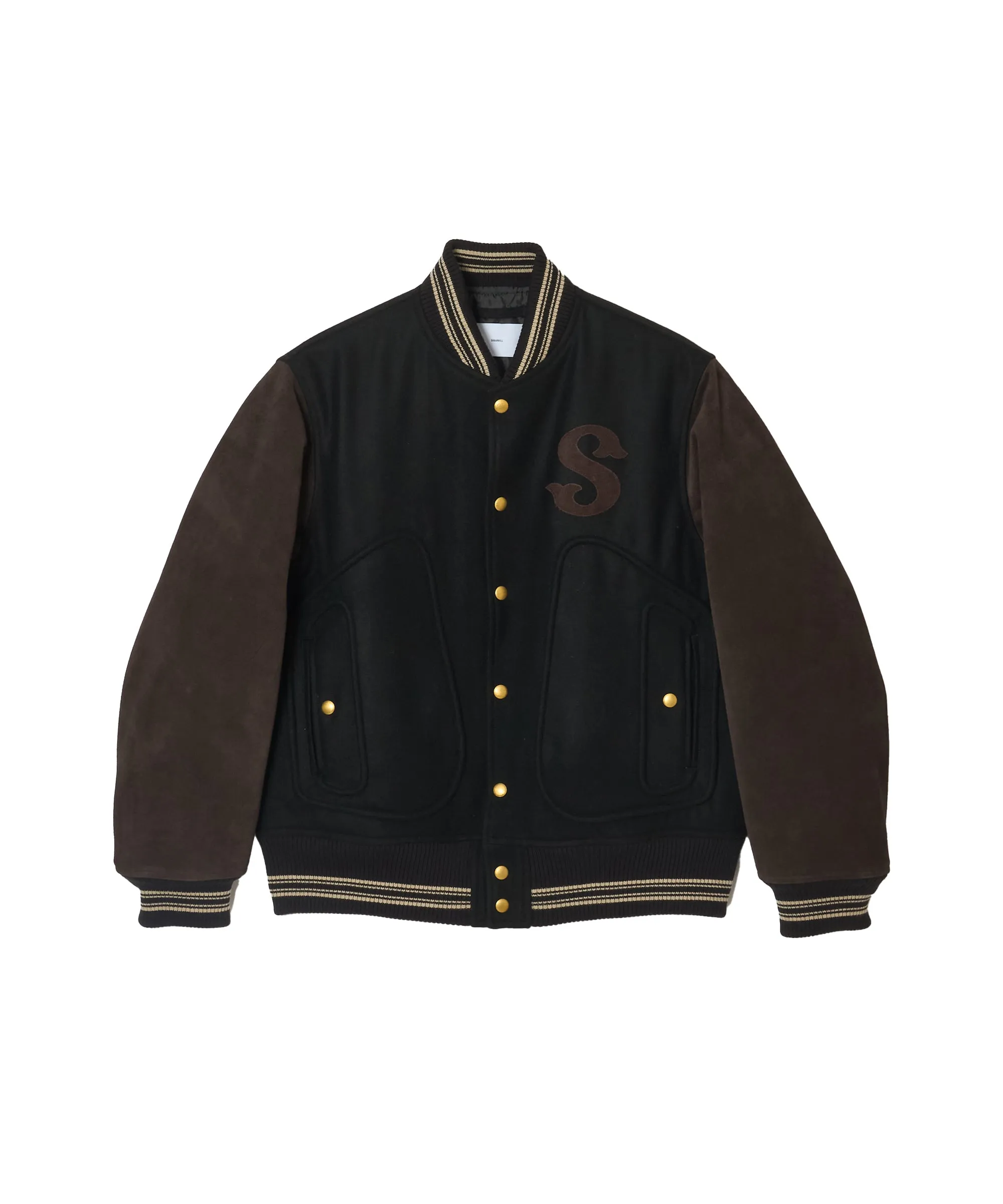 LEATHER STUDIUM JACKET sold by Sugarhill