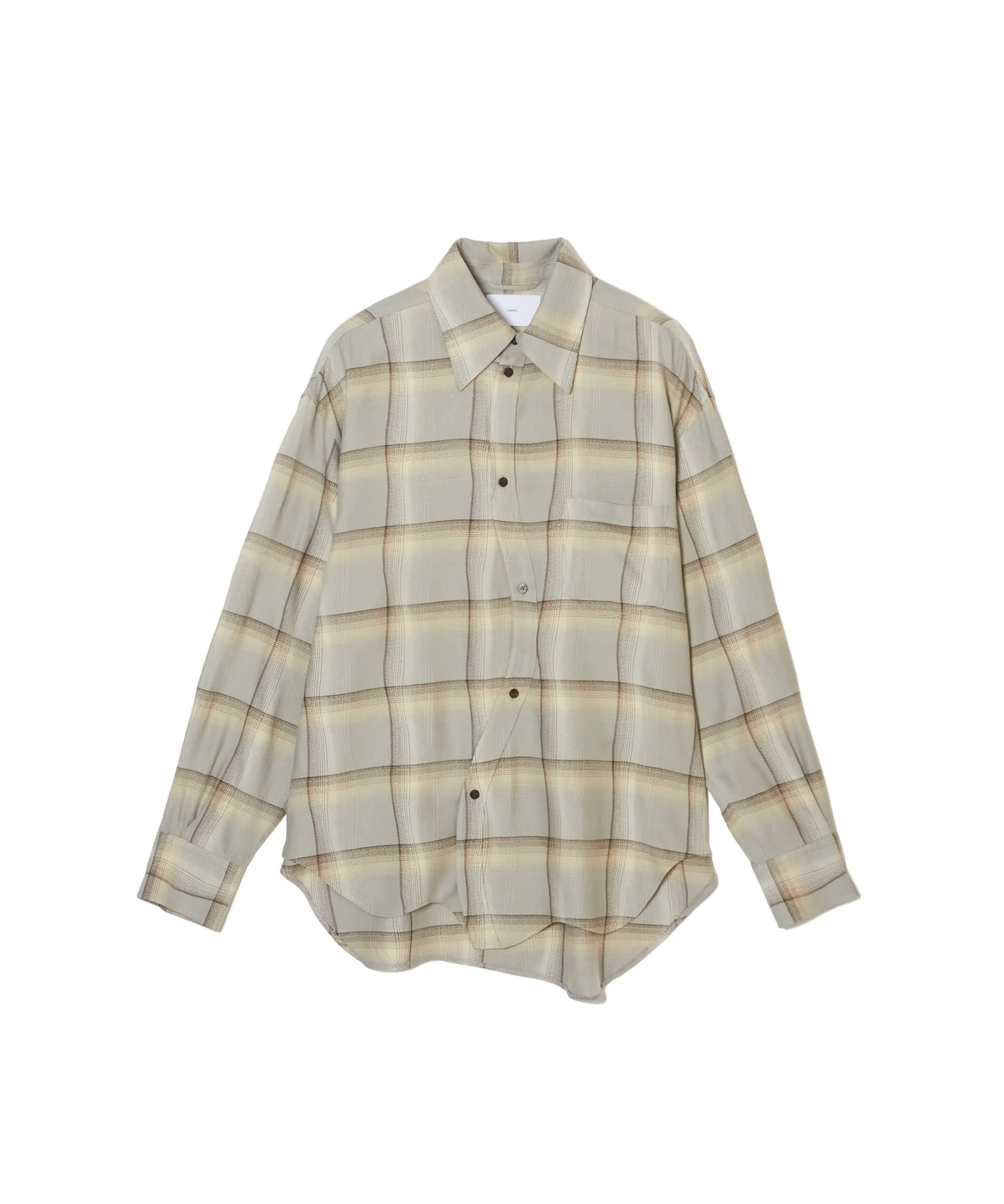 OMBRE PLAID STAGGER SHIRTS sold by Sugarhill product image thumbnail 2