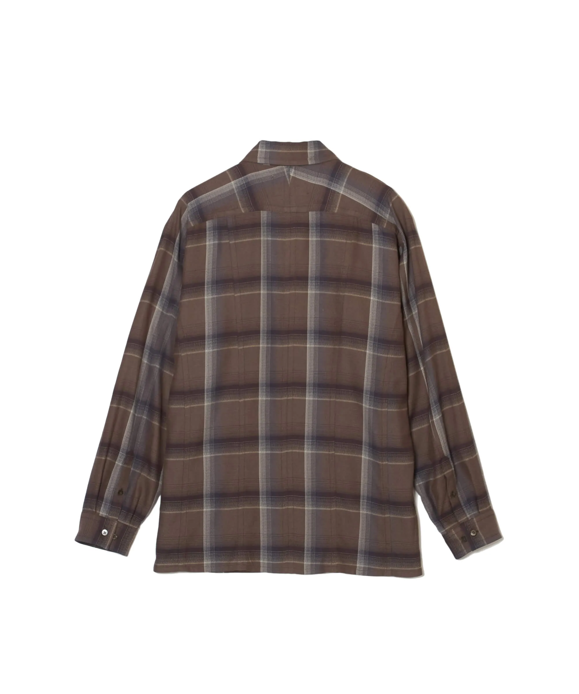 OMBRE PLAID FLAP POCKET SHIRTS sold by Sugarhill product image thumbnail 3
