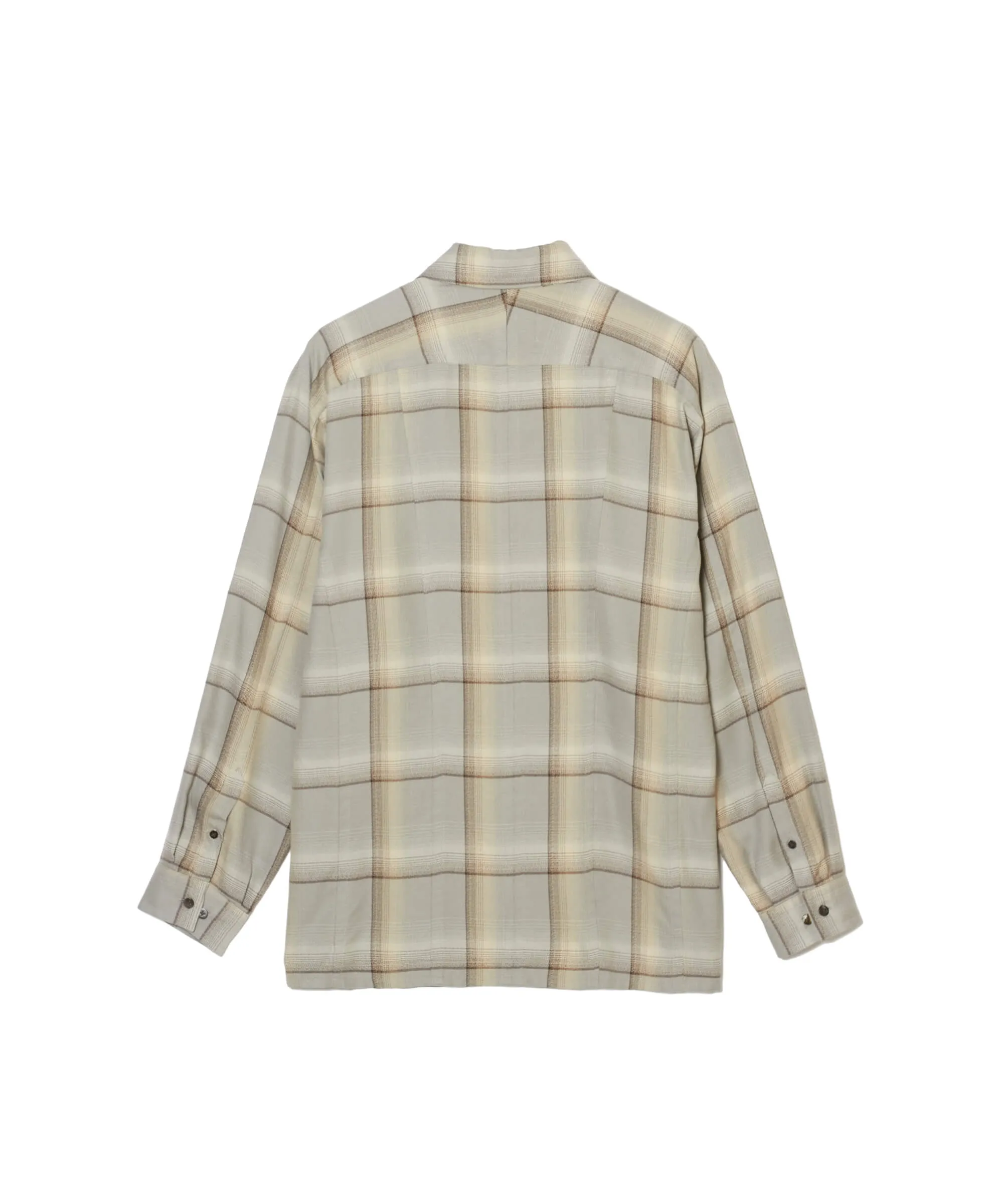OMBRE PLAID FLAP POCKET SHIRTS sold by Sugarhill product image thumbnail 4