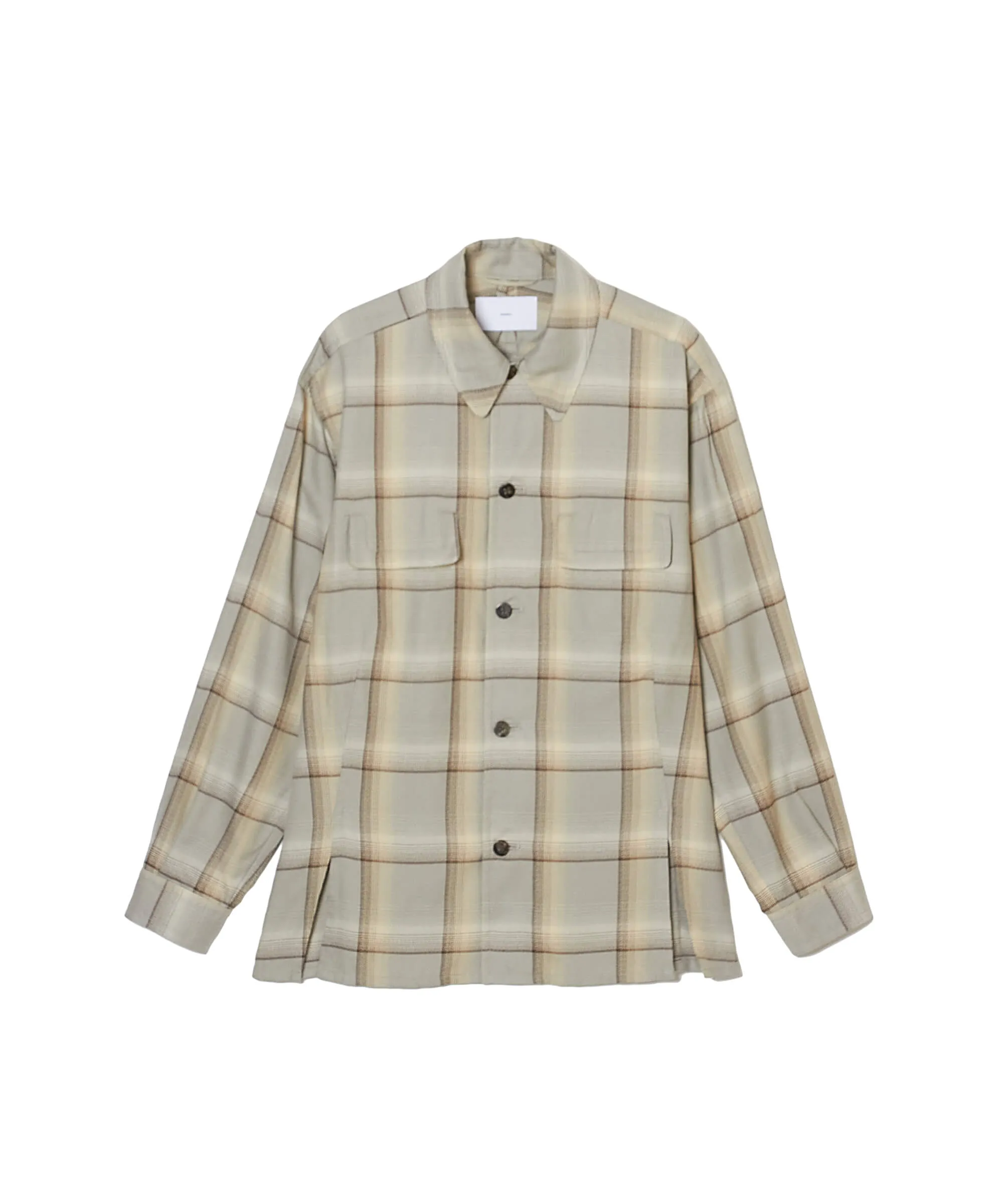 OMBRE PLAID FLAP POCKET SHIRTS sold by Sugarhill product image thumbnail 2