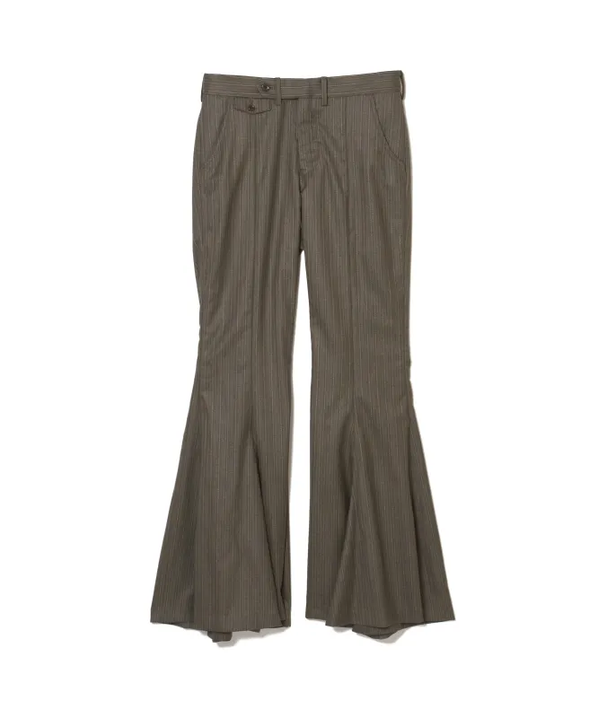 SUMMER WOOL FLARED TROUSERS sold by Sugarhill