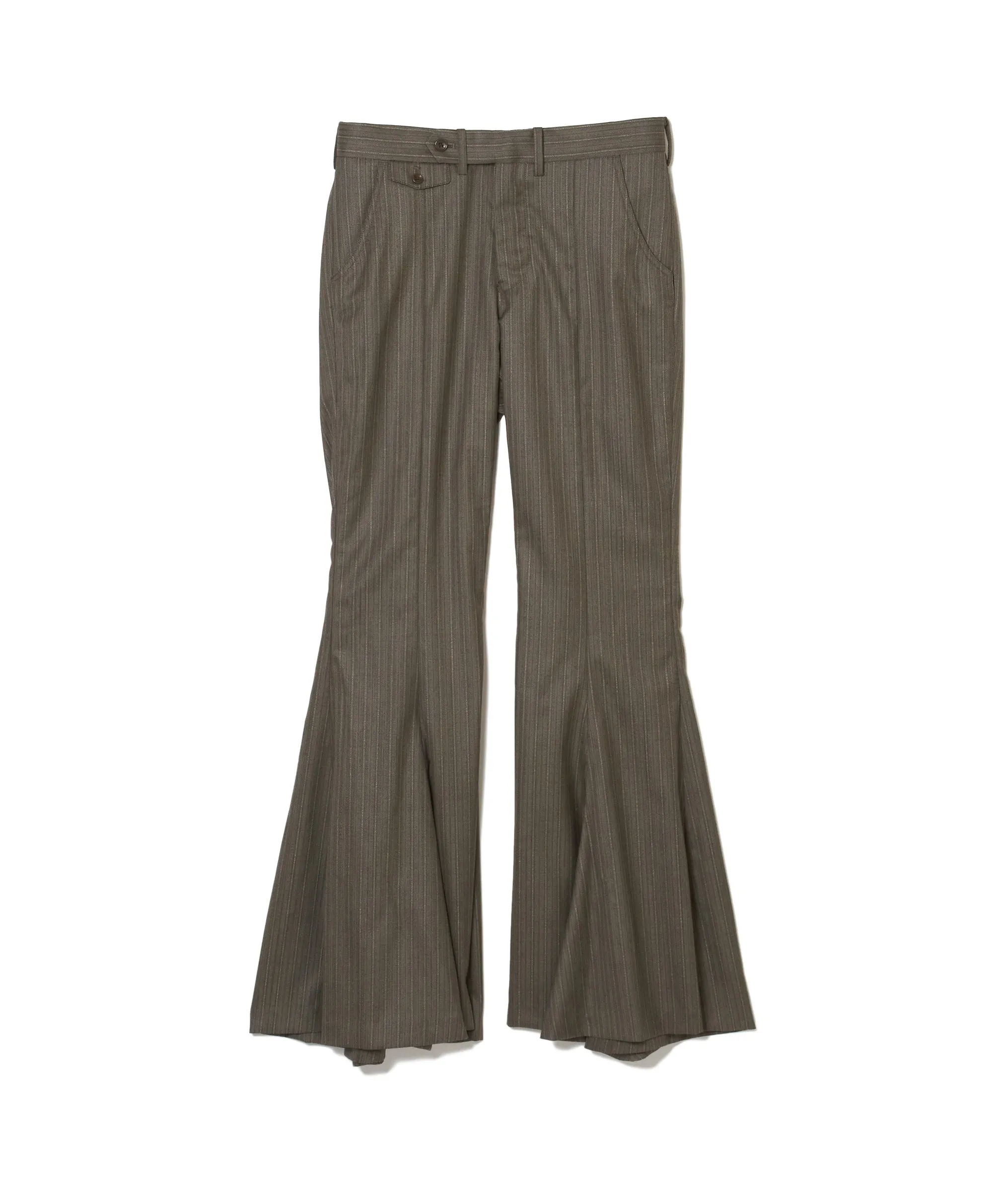 SUMMER WOOL FLARED TROUSERS sold by Sugarhill