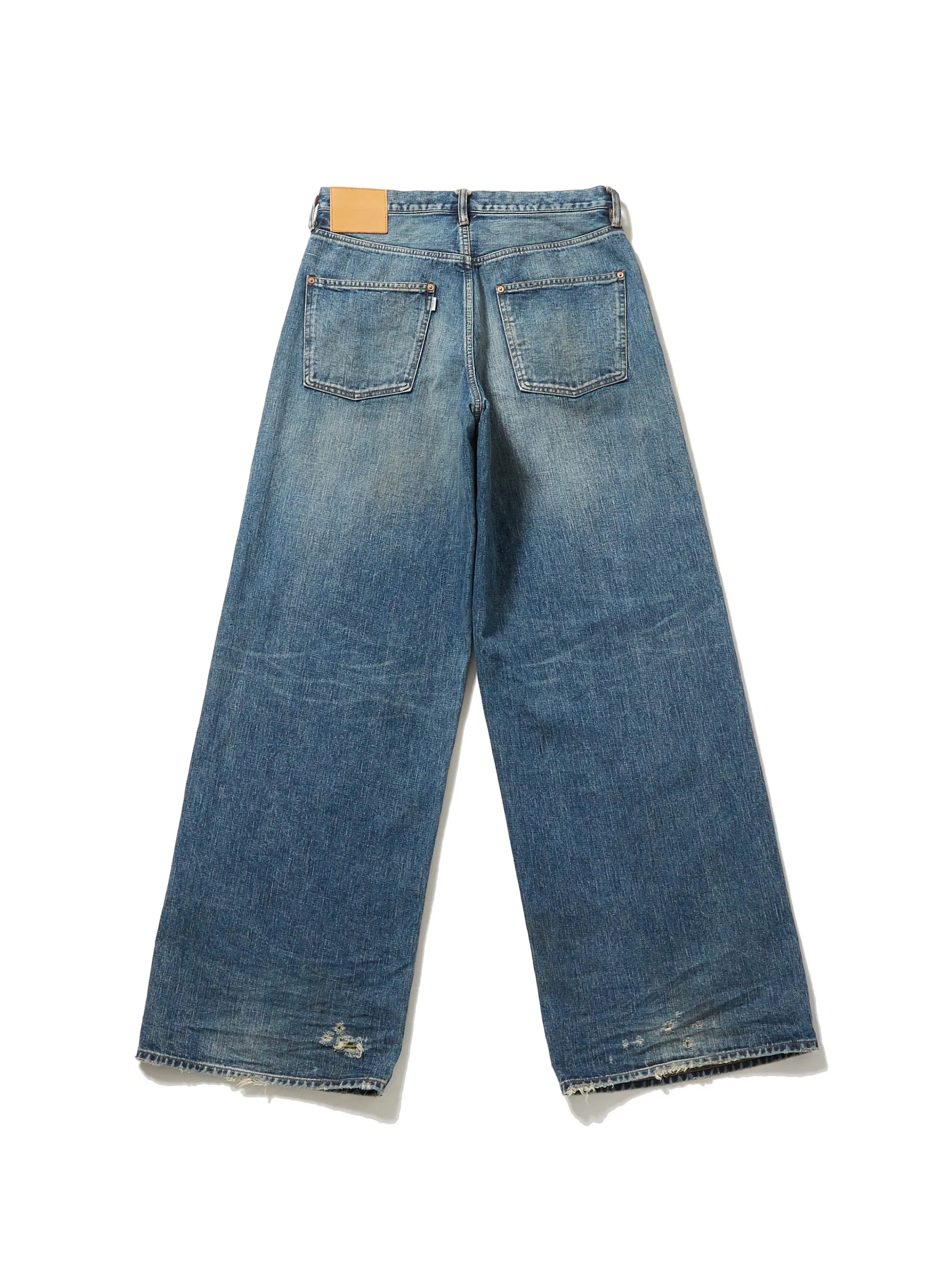 FADED MODERN WESTERN DENIM WIDE TROUSERS sold by Sugarhill product image thumbnail 2