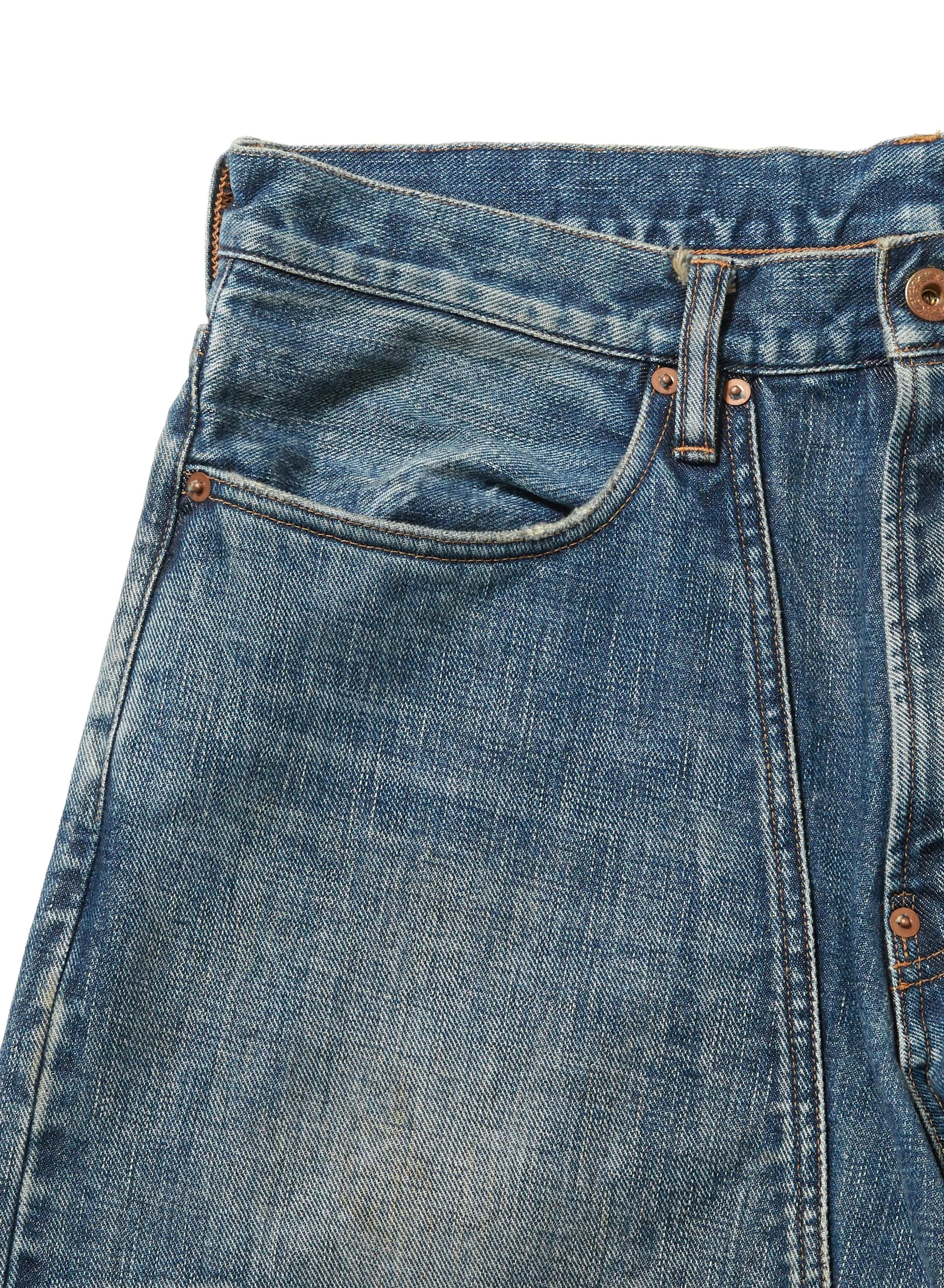 FADED MODERN WESTERN DENIM WIDE TROUSERS sold by Sugarhill product image thumbnail 3