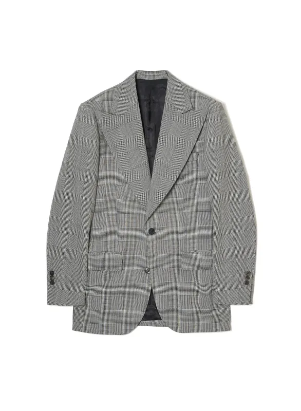 GREN CHECK TAILORED JACKET made by Sugarhill