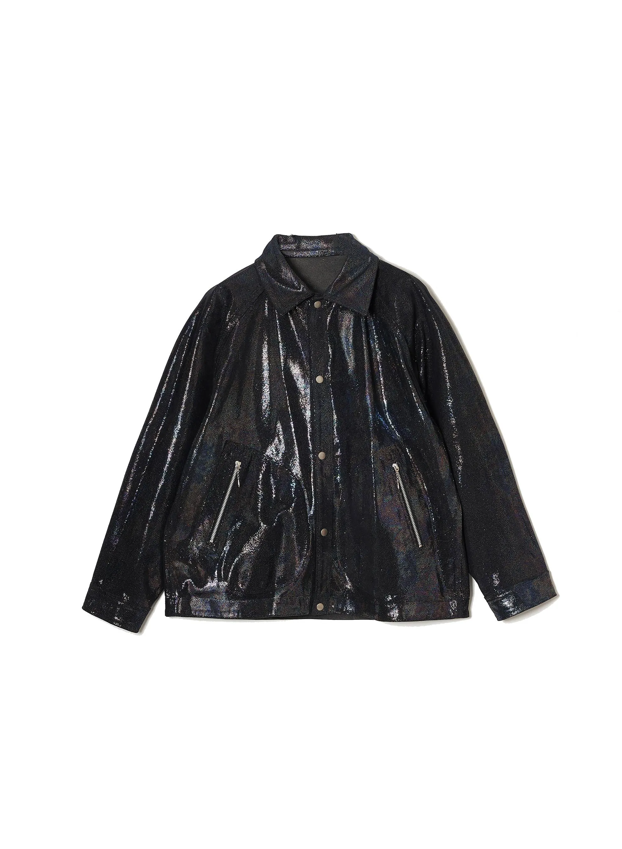 REVERSIBLE AURORA LEATHER BLOUSON sold by Sugarhill
