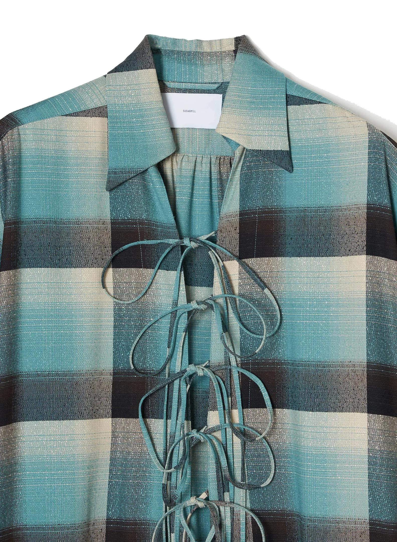 RAYON OMBRE PLAID ONE-PIECE sold by Sugarhill product image thumbnail 5