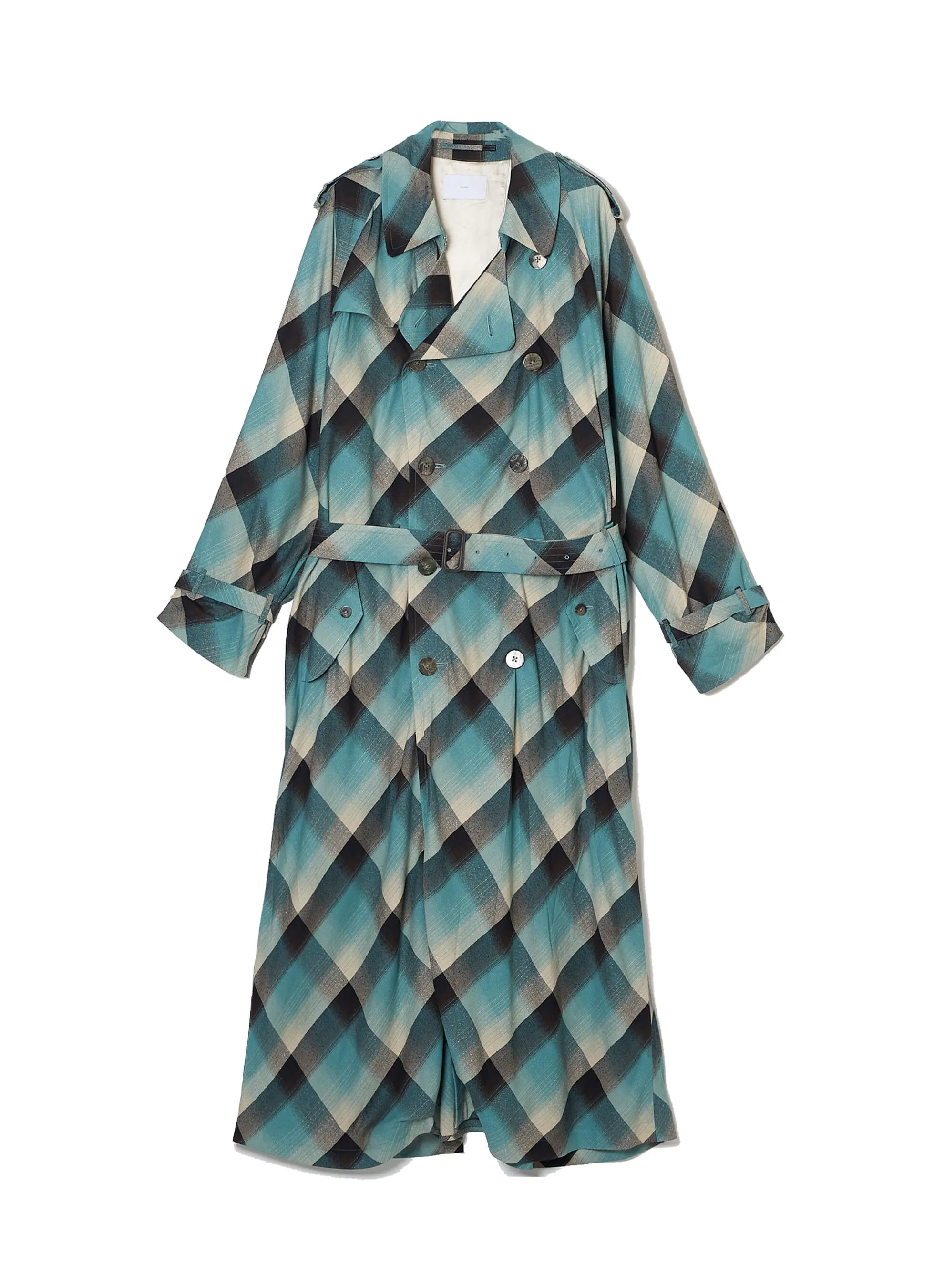 RAYON OMBRE TRENCH COAT sold by Sugarhill