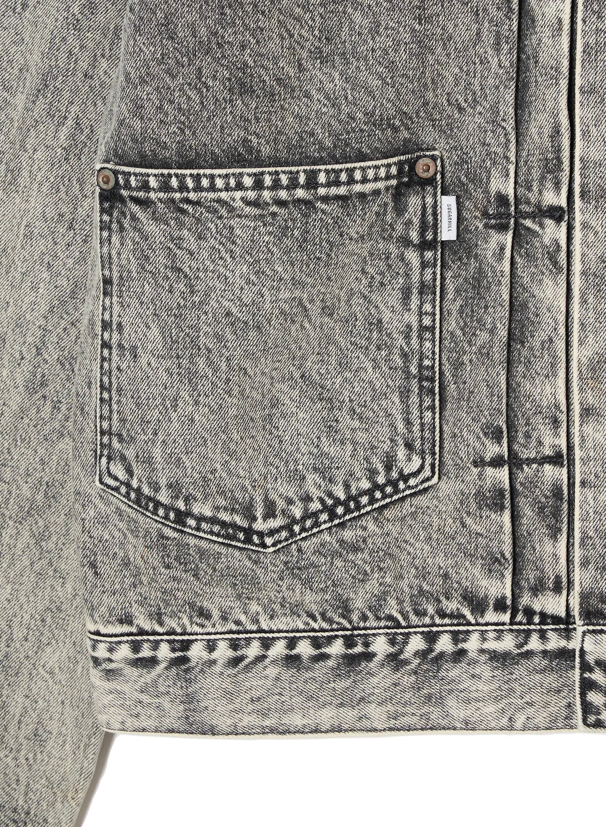 ACID WASHED MODERN DENIM JACKET sold by Sugarhill product image thumbnail 4