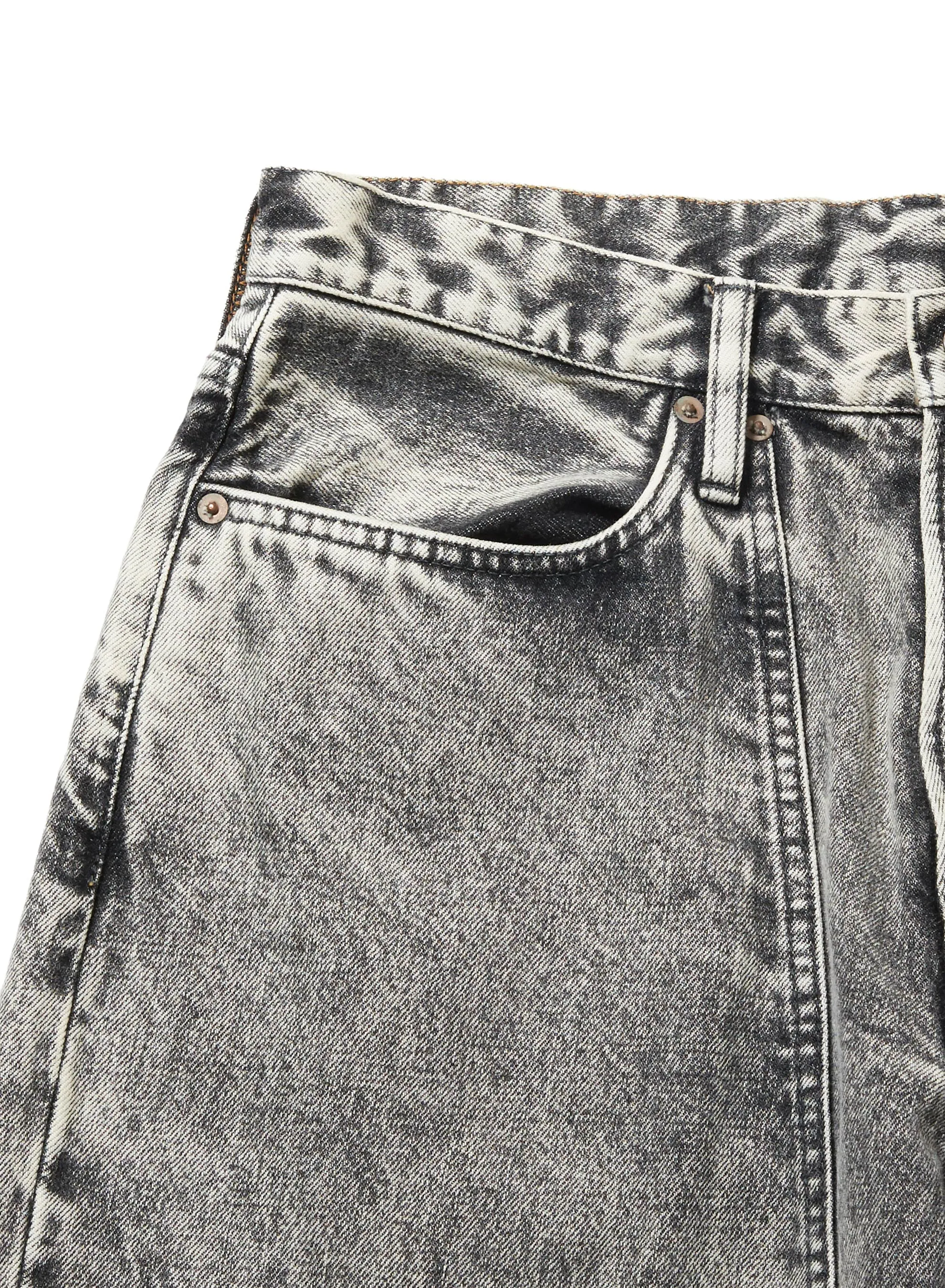 ACID WASHED MODERN WESTERN WIDE TROUSERS sold by Sugarhill product image thumbnail 3