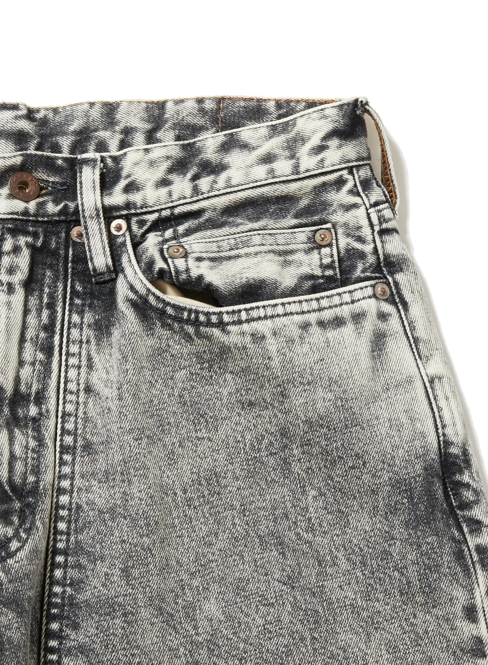 ACID WASHED MODERN WESTERN WIDE TROUSERS sold by Sugarhill product image thumbnail 4