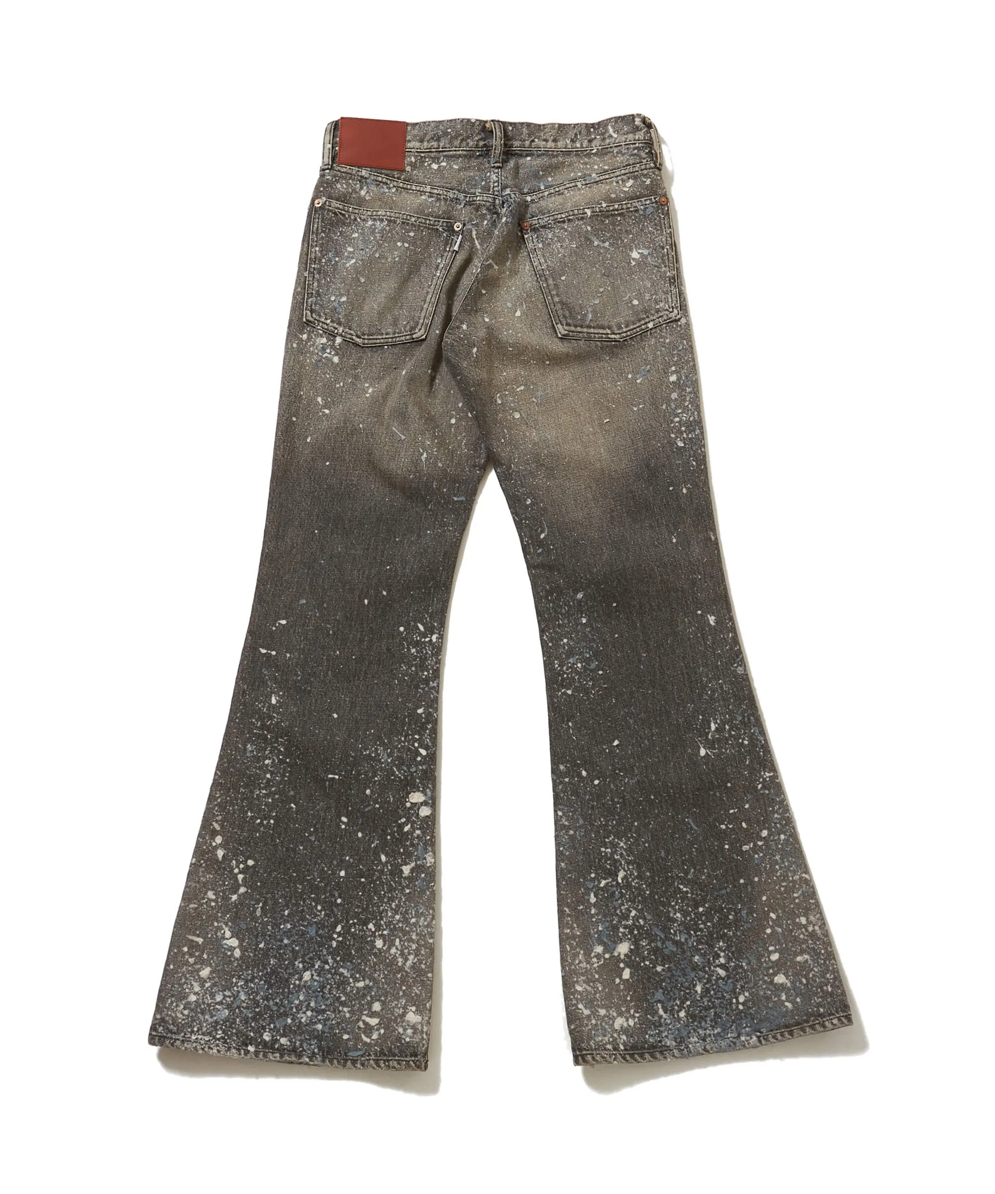 MOLDED DENIM TROUSERS FLARED CUT sold by Sugarhill product image thumbnail 4