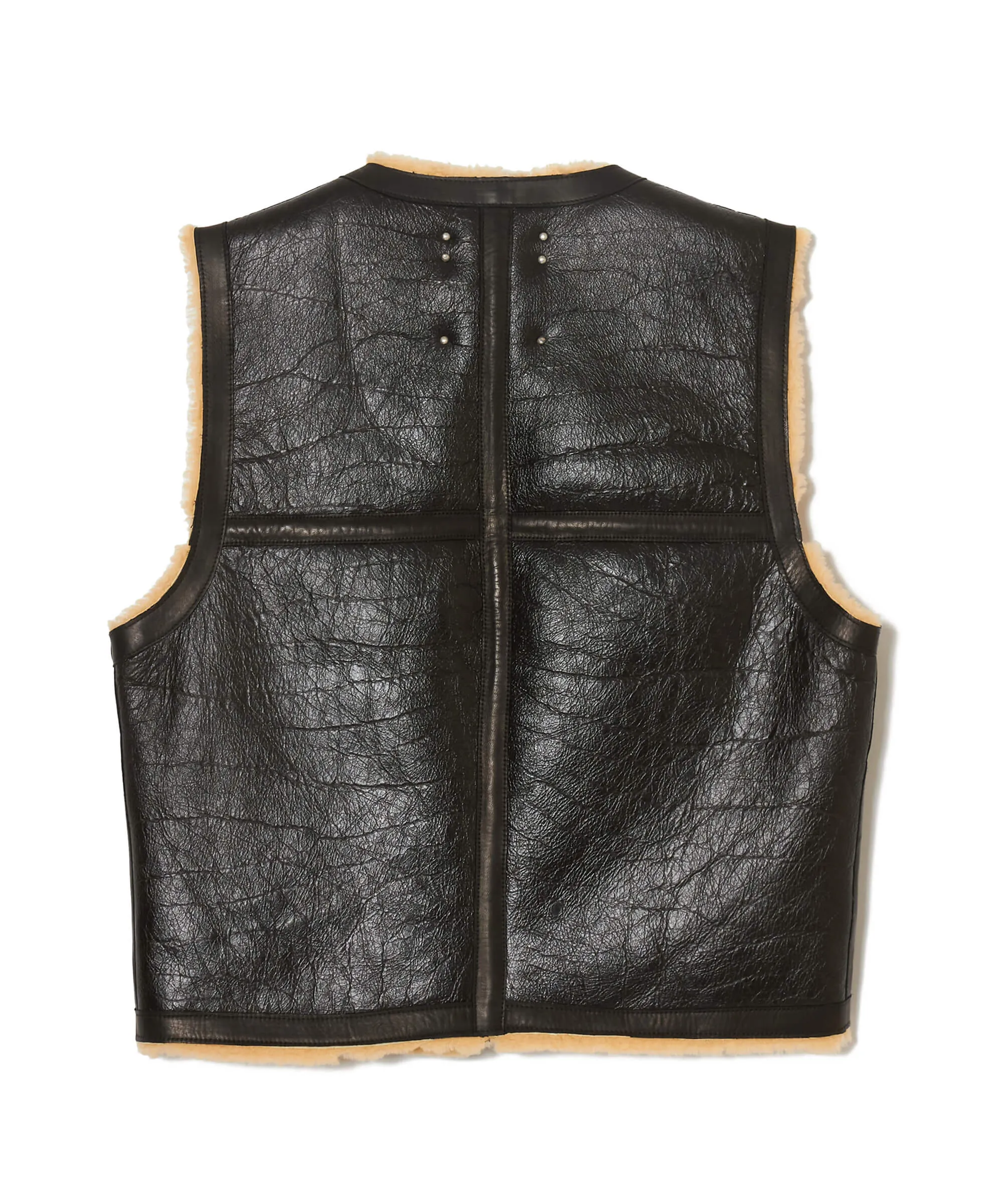 SHEARLING LEATHER VEST sold by Sugarhill product image thumbnail 2