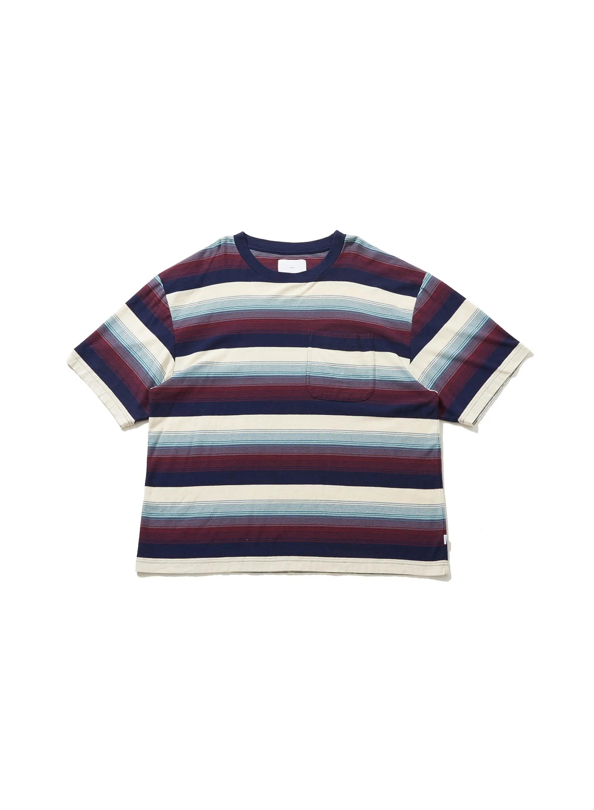 MULTI STRIPE BIG TEE sold by Sugarhill