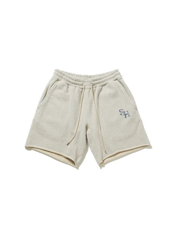 LOGO PRINTED SWEART SHORT TROUSERS sold by Sugarhill
