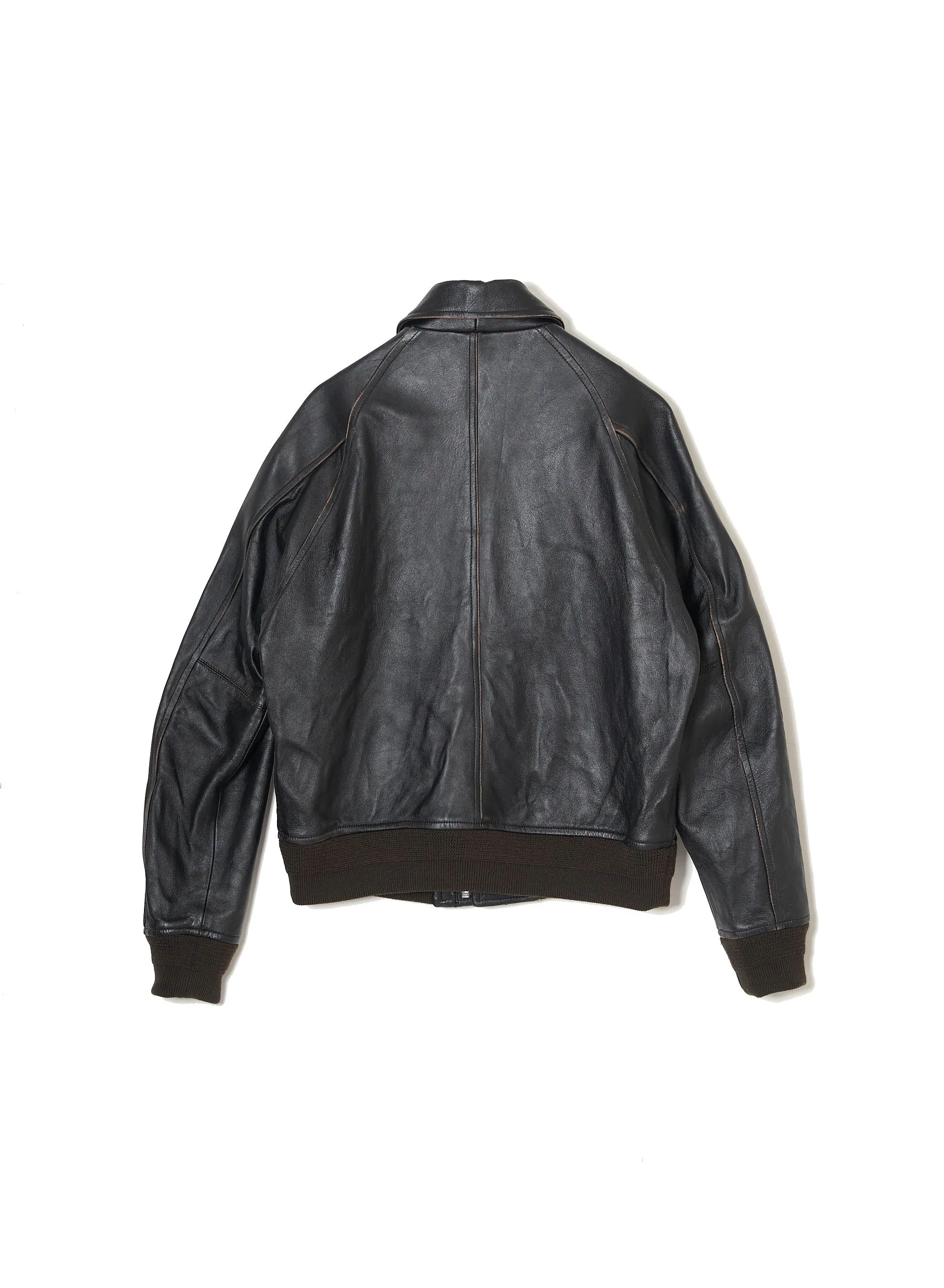 CORDED LEATHER BLOUSON sold by Sugarhill product image thumbnail 2