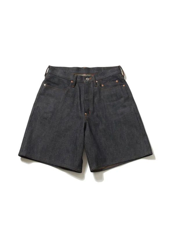 MODERN DENIM SHORT  WIDE CUT made by Sugar Hill Tokyo