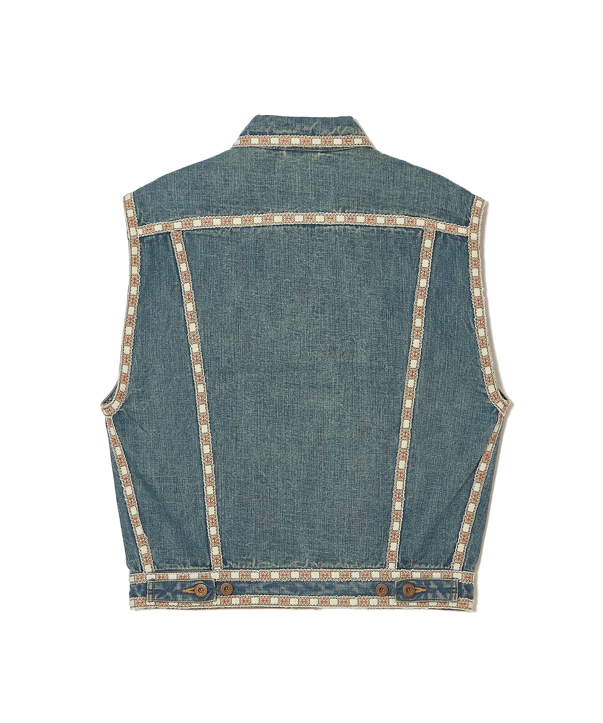 FADE TYROL DENIM VEST sold by Sugarhill product image thumbnail 2
