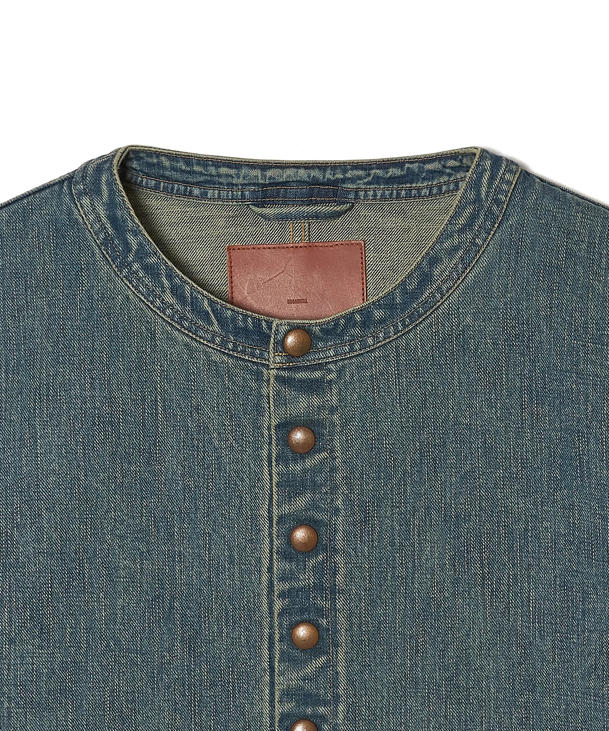 FADED BUTTON DNEIM JACKET sold by Sugarhill product image thumbnail 3