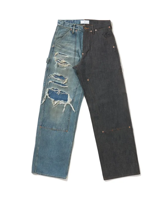 HALF AGED MODERN DENIM DOUBLE KNEE CUT sold by Sugarhill