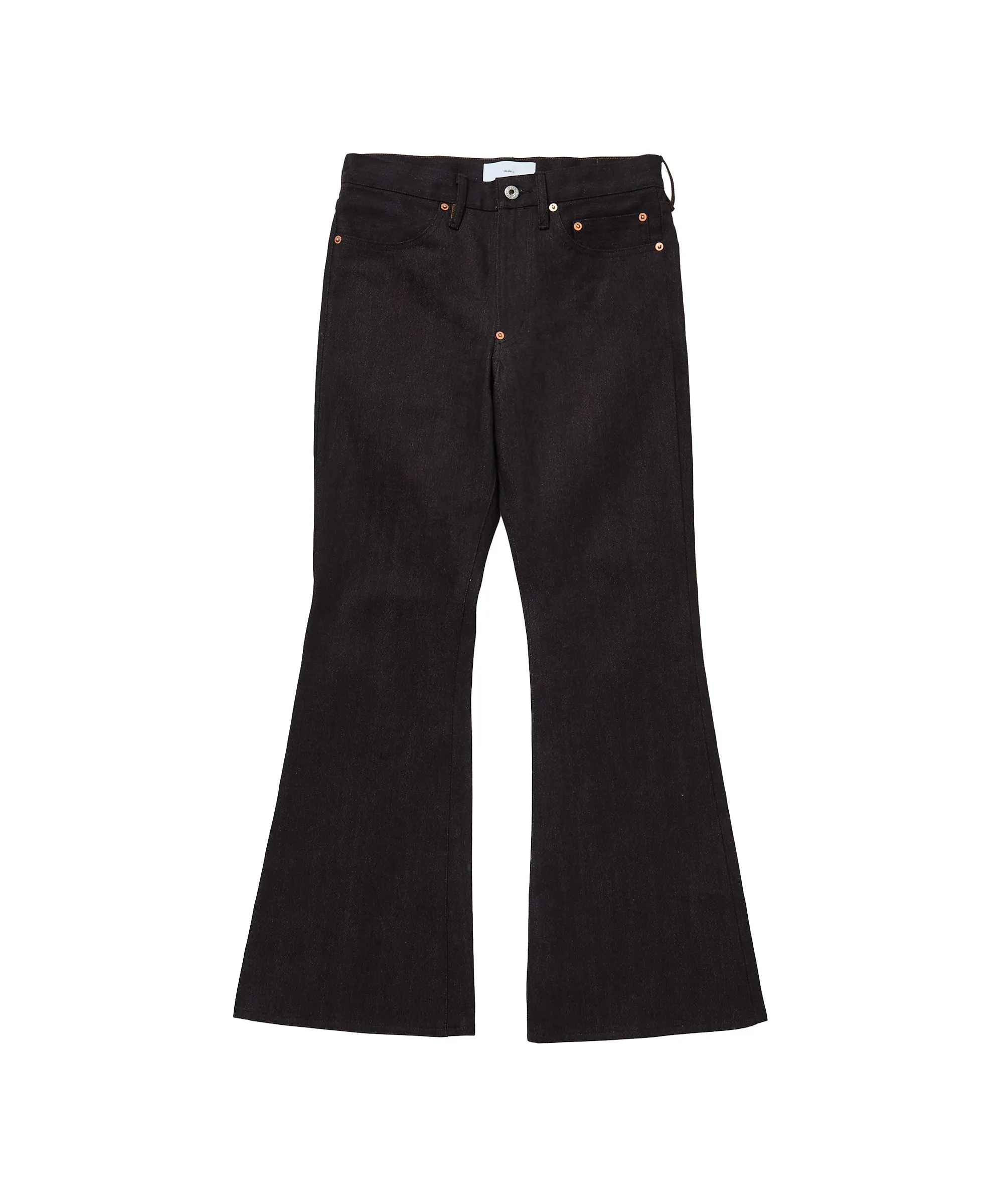 TWISTED HEATHER DENIM PANTS FLARED CUT sold by Sugarhill