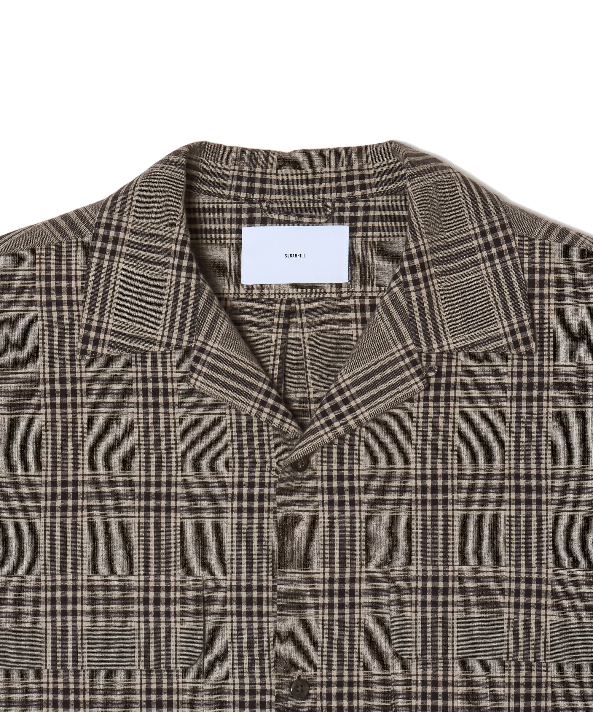 LINEN OPEN-COLLOR HALF SLEEVE SHIRT sold by Sugarhill product image thumbnail 5