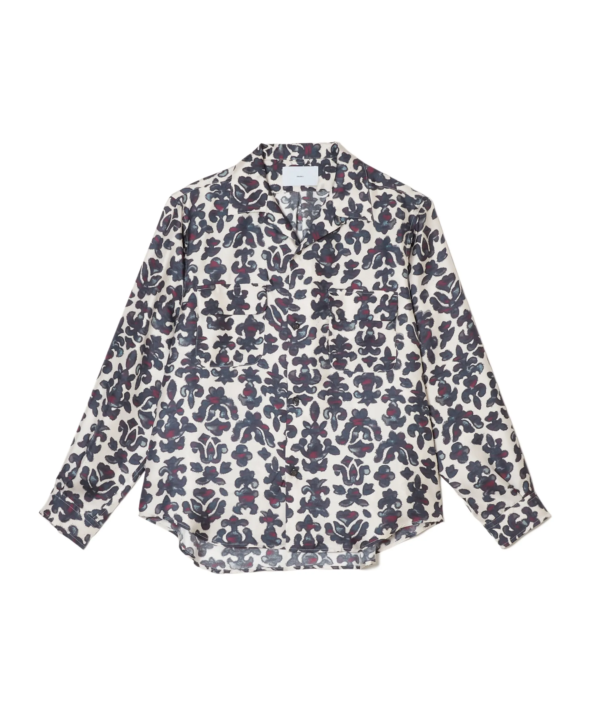 SILK OPEN COLLER SHIRT sold by Sugarhill product image thumbnail 2
