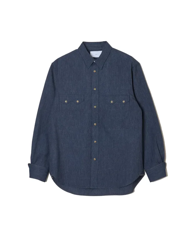 WESTERN CHAMBRAY SHIRT made by Sugar Hill Tokyo