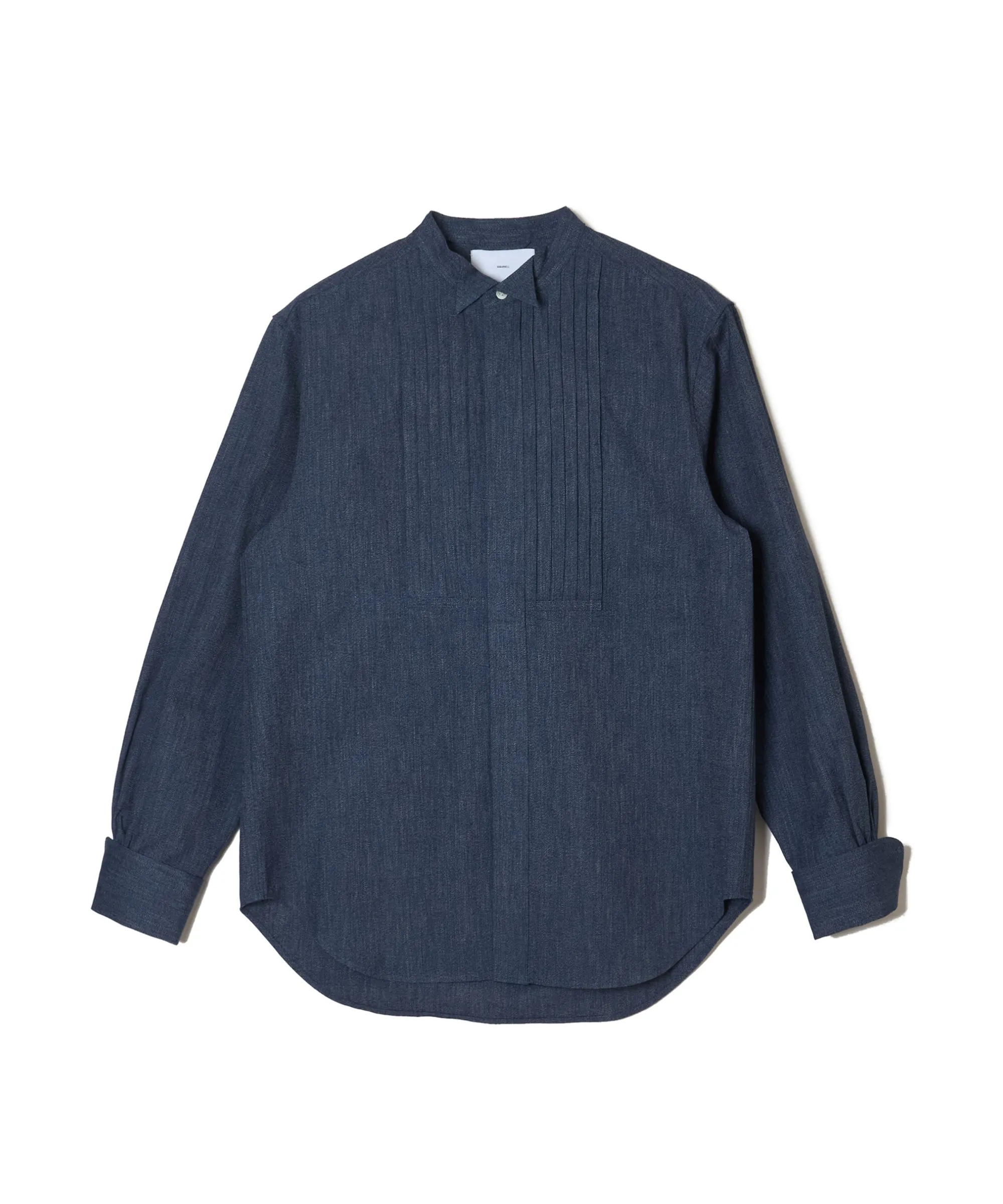 CHAMBRAY BOSOM SHIRT sold by Sugarhill