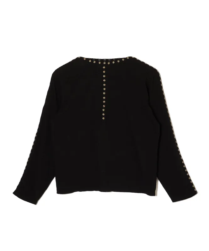 PEARL BUTTON TEE made by Sugar Hill Tokyo