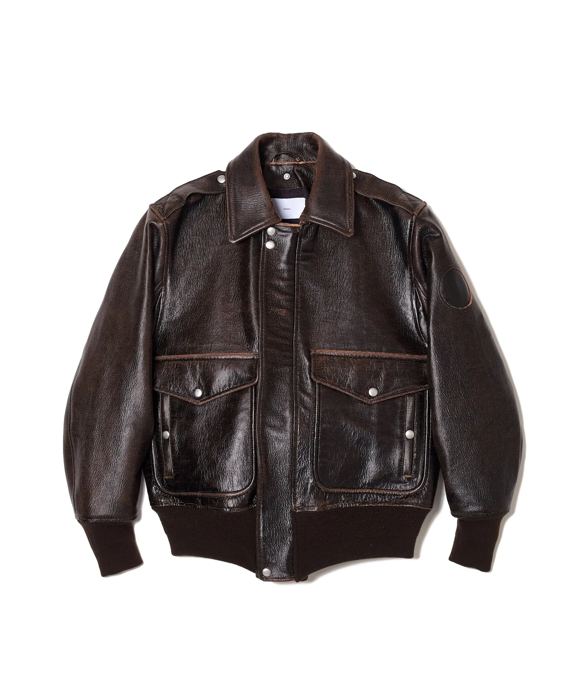 GILL LEATHER G-1 JACKET sold by Sugarhill product image thumbnail 4