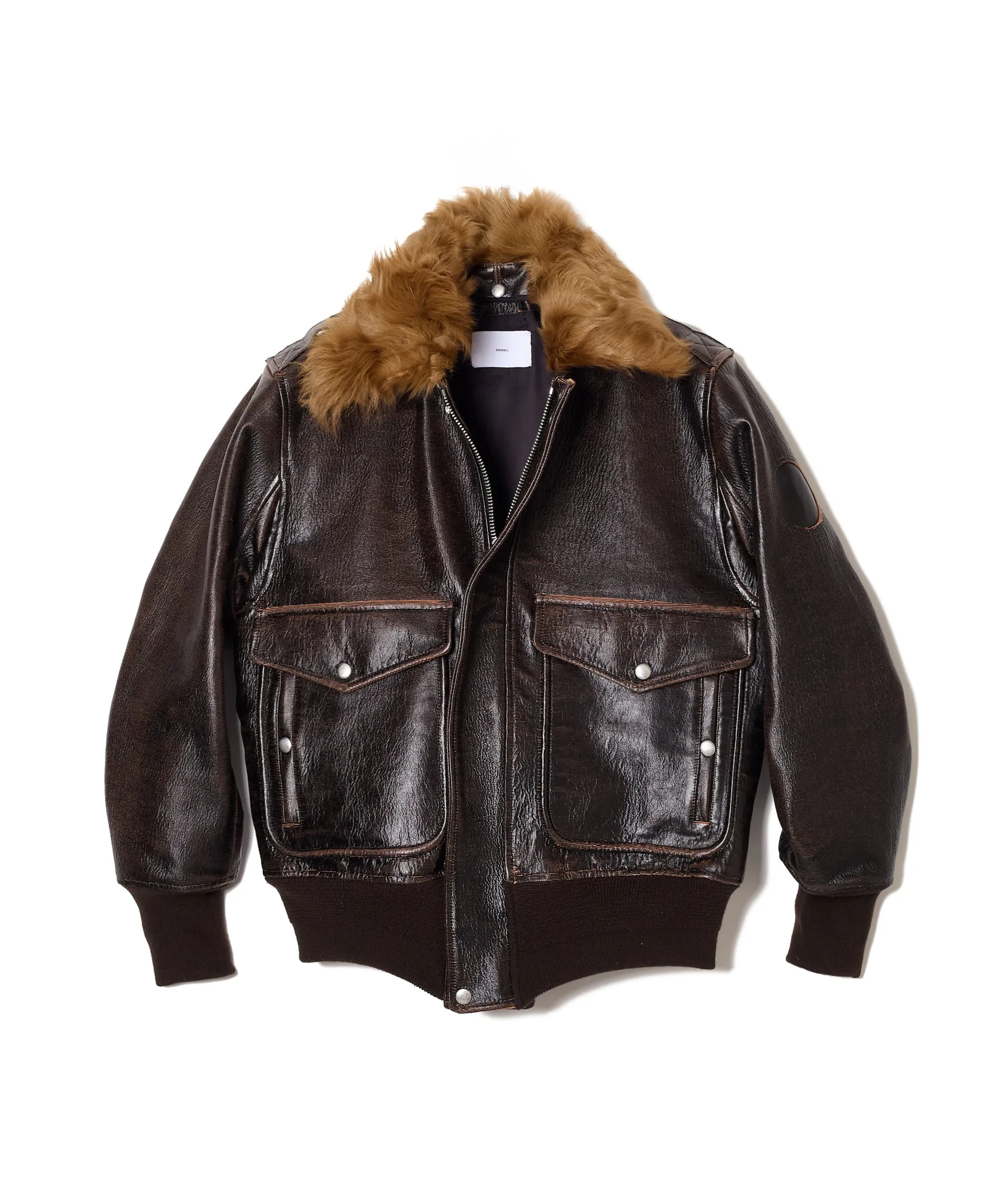 GILL LEATHER G-1 JACKET sold by Sugarhill product image thumbnail 3