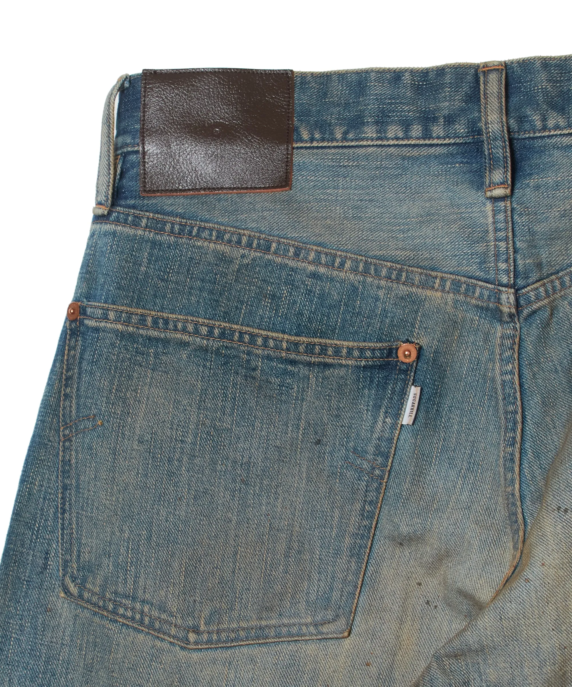 FADED MODERN DENIM PANTS REGULAR CUT sold by Sugarhill product image thumbnail 5