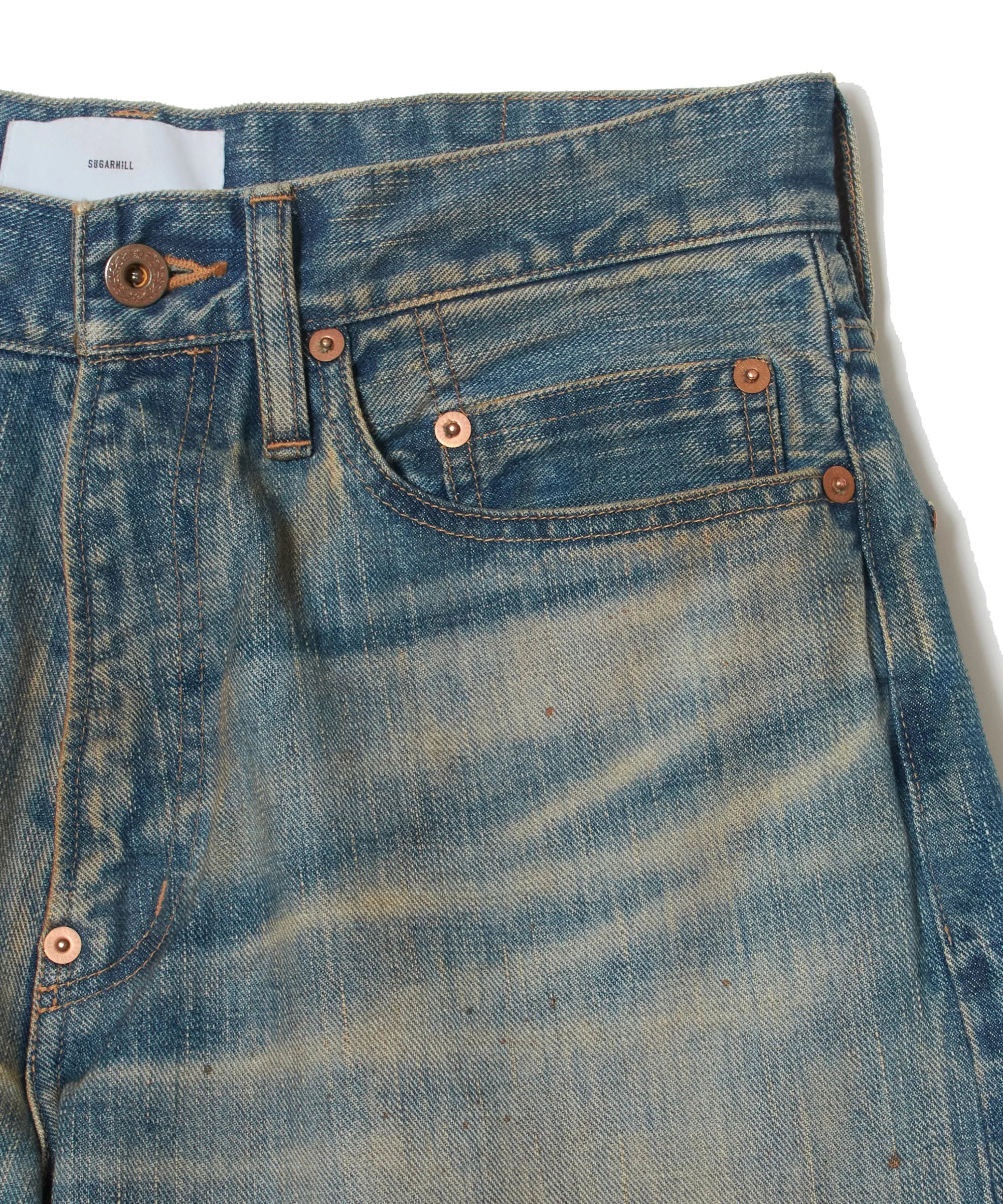 FADED MODERN DENIM PANTS REGULAR CUT sold by Sugarhill product image thumbnail 4