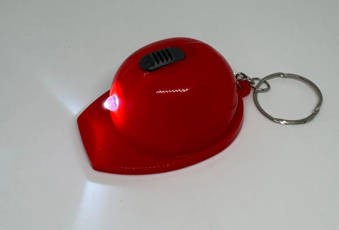 Construction Beer Opener & Flashlight Keychain made by House of Charmz & More