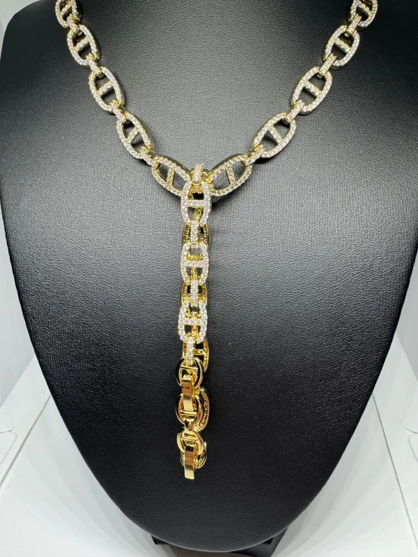 Gold Neckalace Set made by House of Charmz & More
